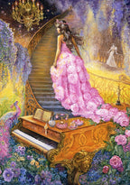 Melody in Pink by Josephine Wall – 913 Piece Jigsaw Puzzle (Grafika)
