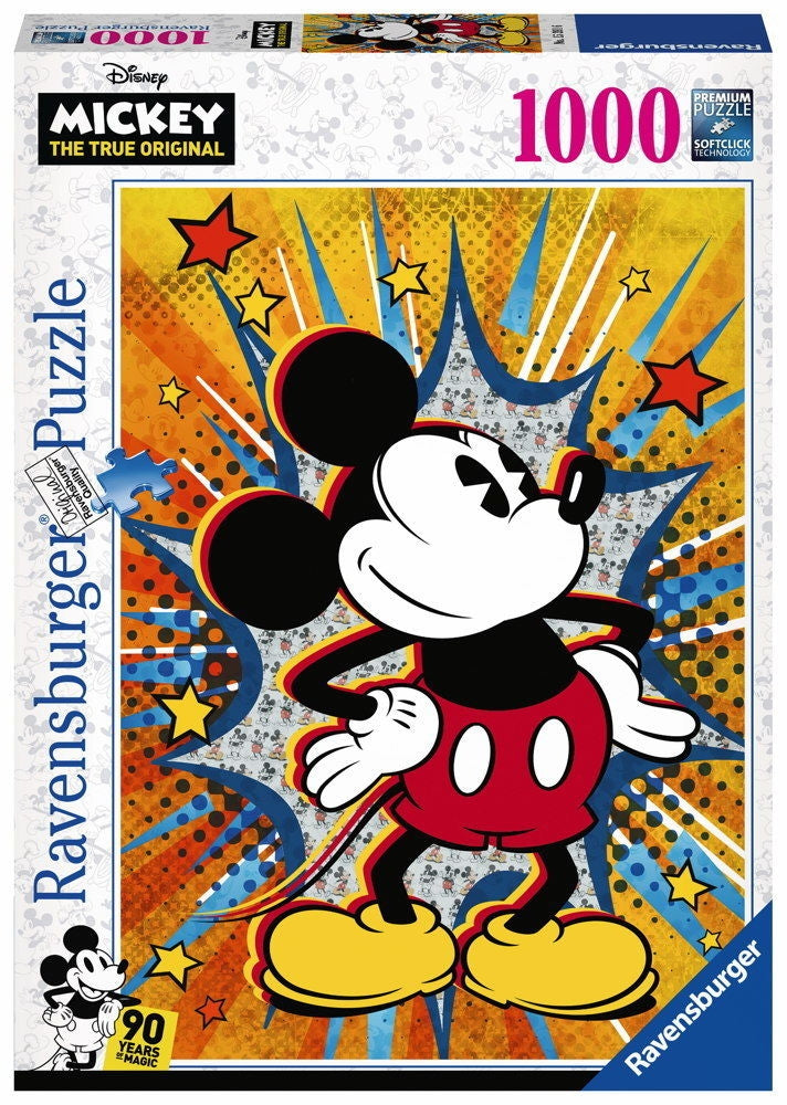 Retro Mickey – 1000 Piece Jigsaw Puzzle (Ravensburger)