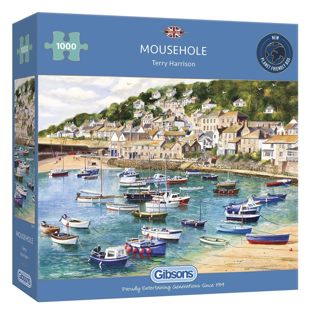 Gibsons - Mousehole - 1000 Piece Jigsaw Puzzle