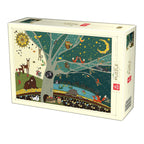 Day and Night – 1000 Piece Jigsaw Puzzle (Deico) - Completed Puzzle