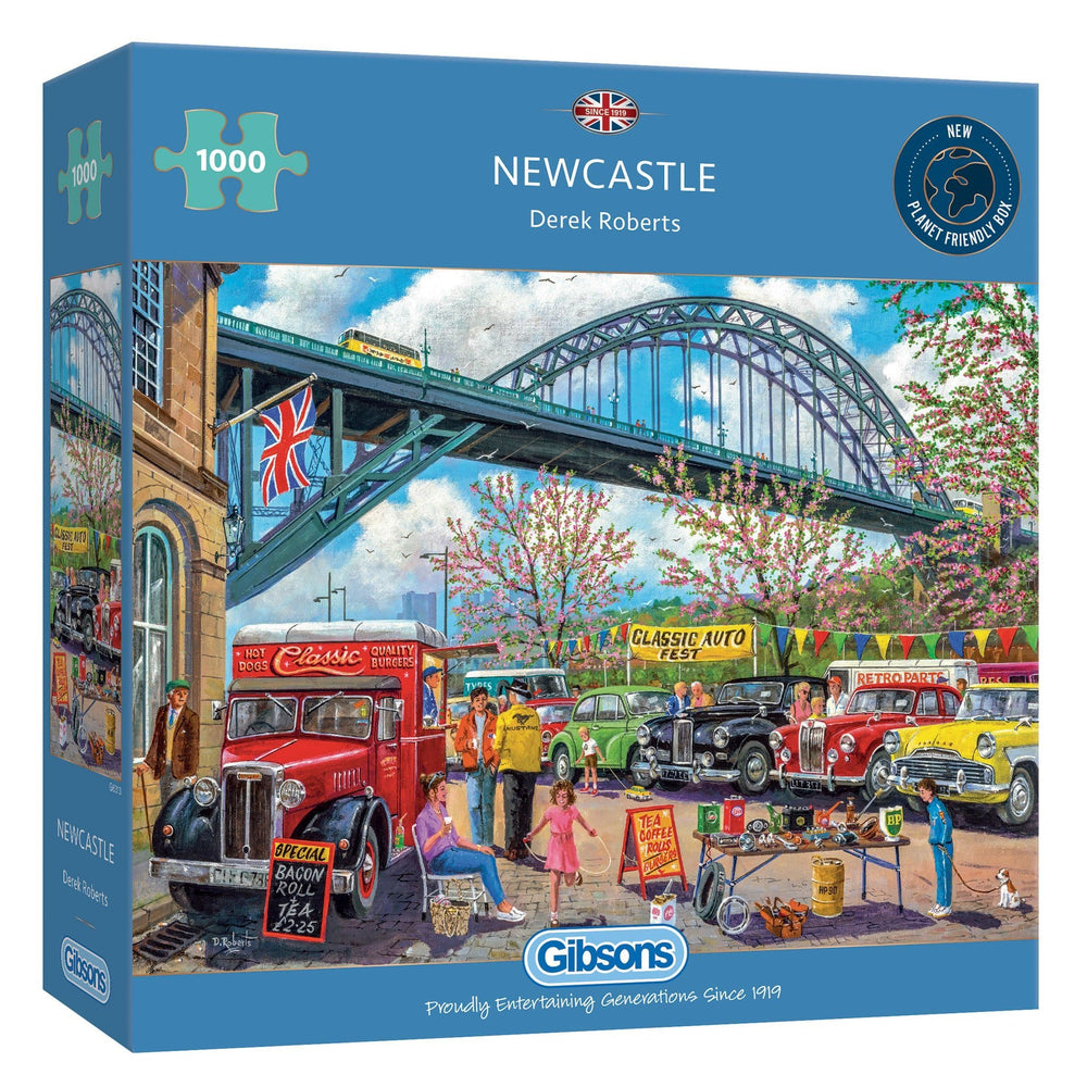 Gibsons - Newcastle - 1000 Piece Jigsaw Puzzle