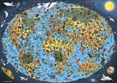 Our Great Planet – 1000 Piece Jigsaw Puzzle (Gibsons)