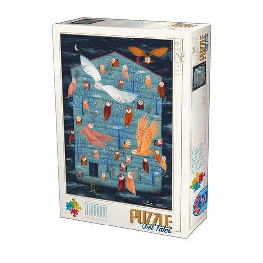 Dtoys - Owl Tales - 1000 Piece Jigsaw Puzzle