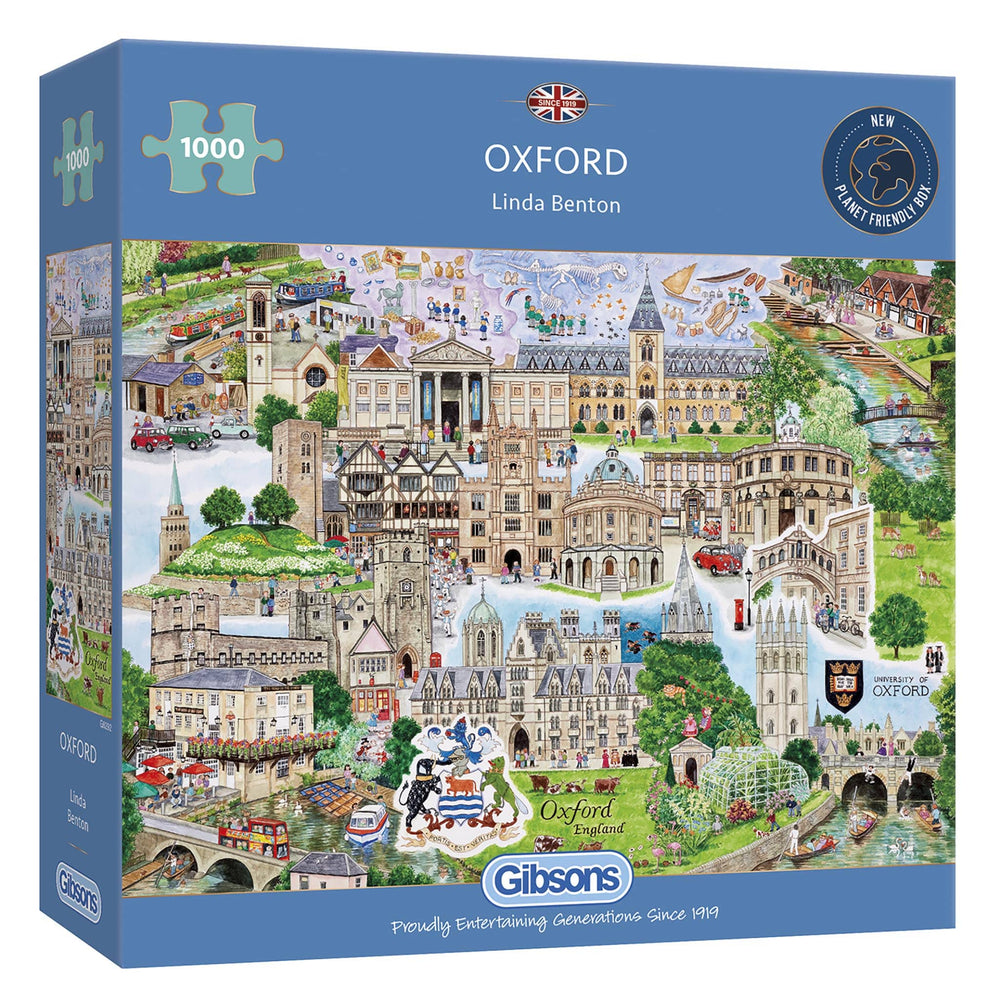 Oxford – 1000 Piece Jigsaw Puzzle (Gibsons)