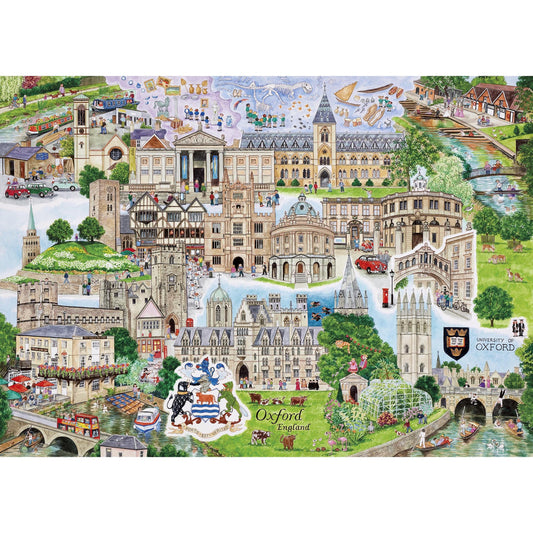 Gibsons - Oxford - 1000 Piece Jigsaw Puzzle