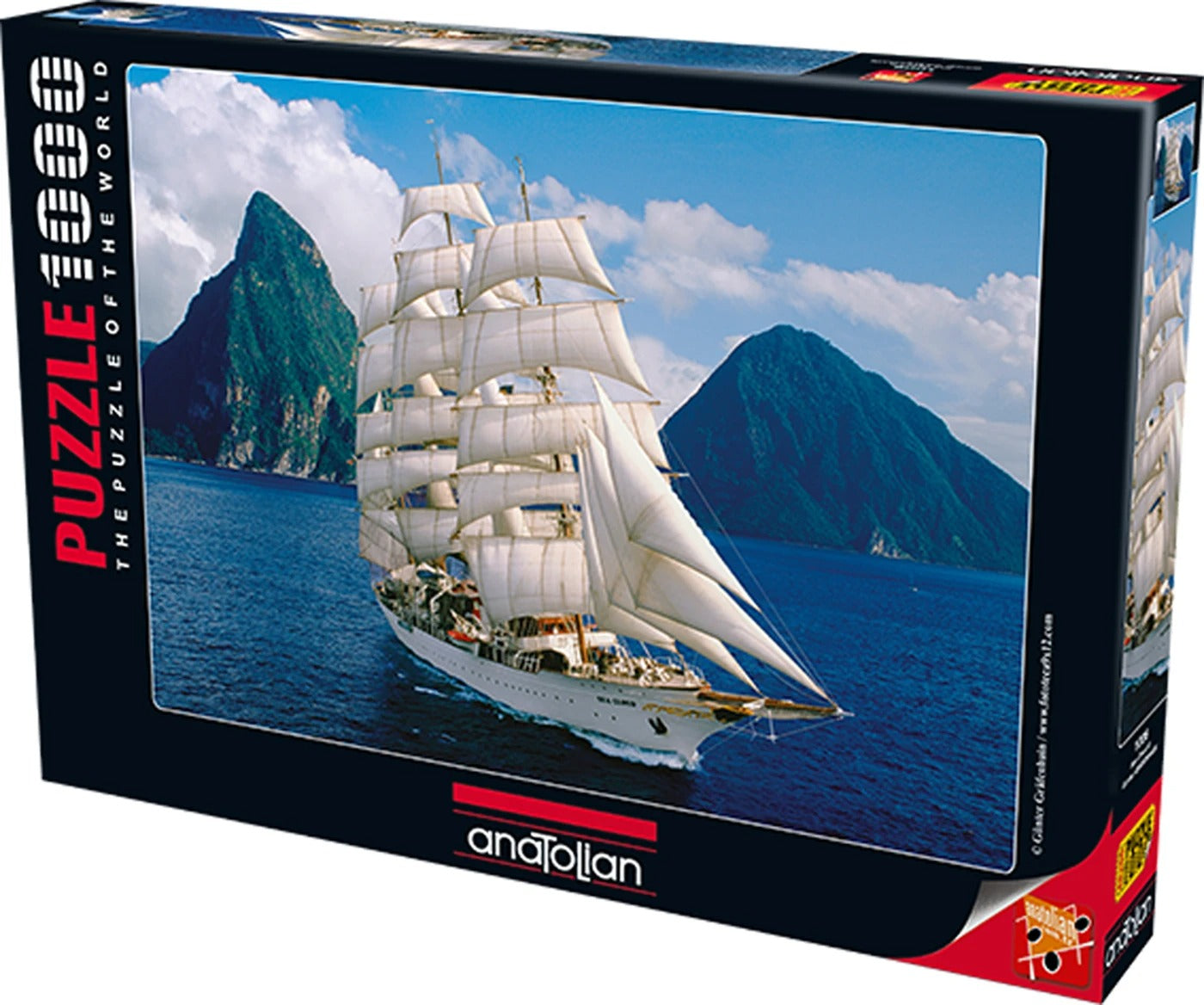 Sea Cloud II – 1000 Piece Jigsaw Puzzle (Anatolian)