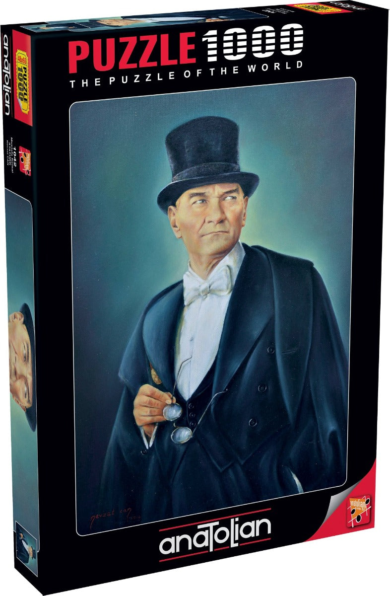Mustafa Kemal ATATURK – 1000 Piece Jigsaw Puzzle (Anatolian)