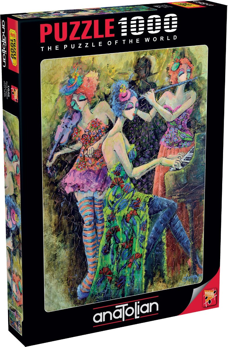 Color Trio – 1000 Piece Jigsaw Puzzle (Anatolian)