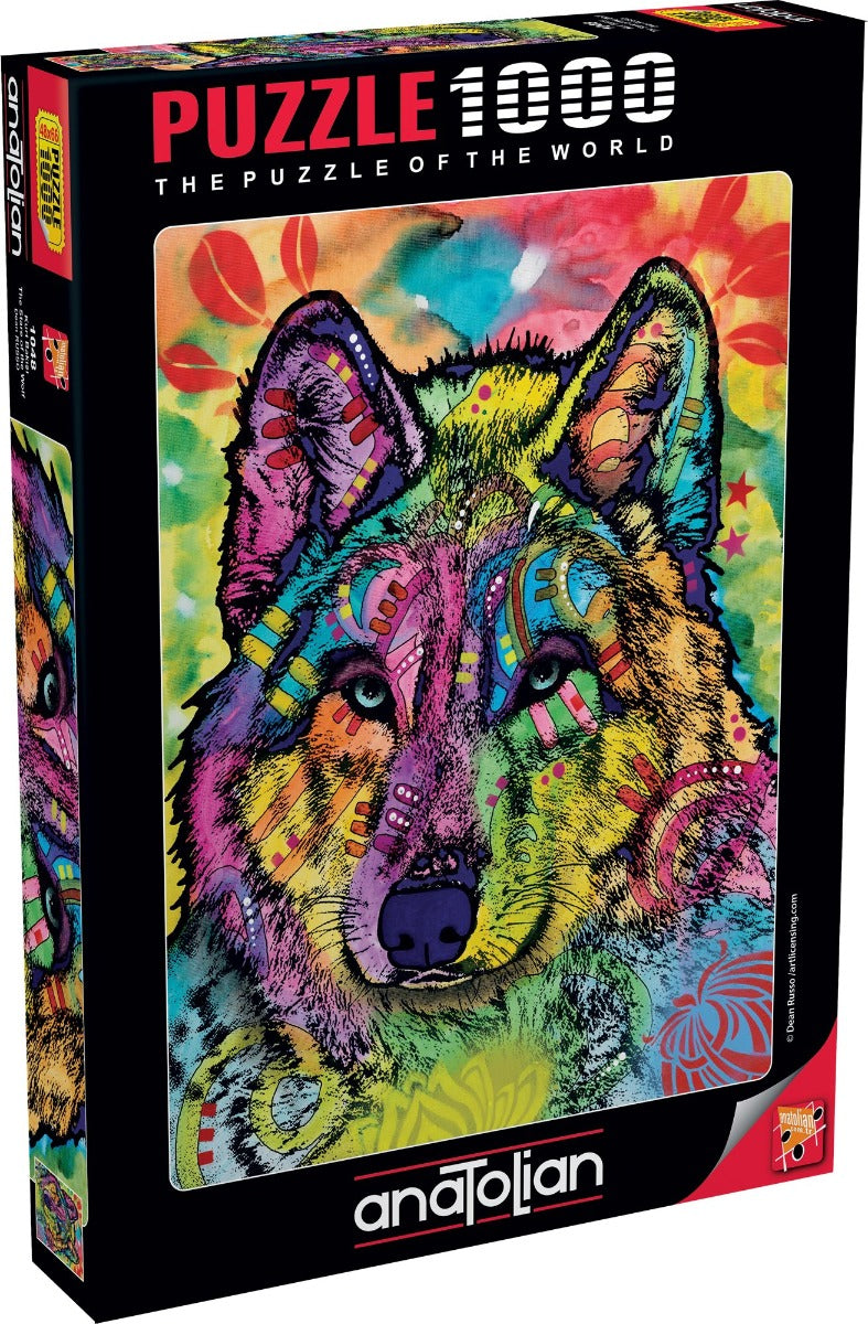 The Stare Of The Wolf – 1000 Piece Jigsaw Puzzle (Anatolian)