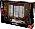 Window Cats – 1000 Piece Jigsaw Puzzle (Anatolian)