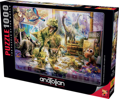 Anatolian - Dino Toys Come Alive - 1000 Piece Jigsaw Puzzle