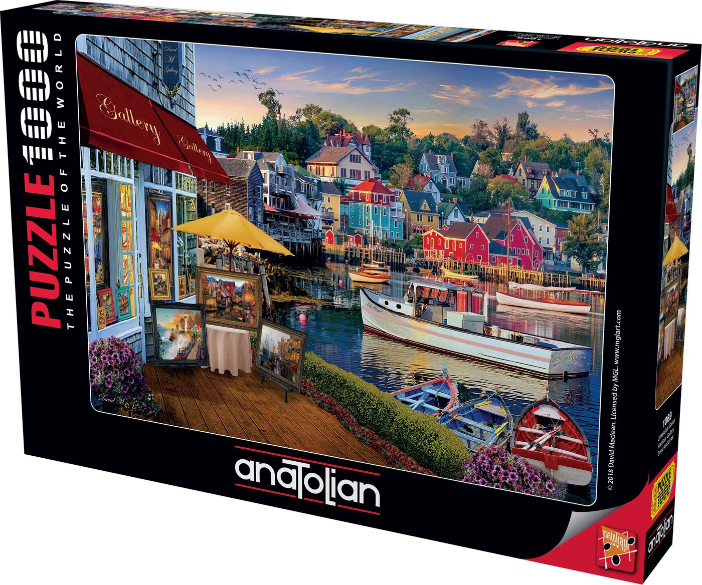 Harbour Gallery – 1000 Piece Jigsaw Puzzle (Anatolian)