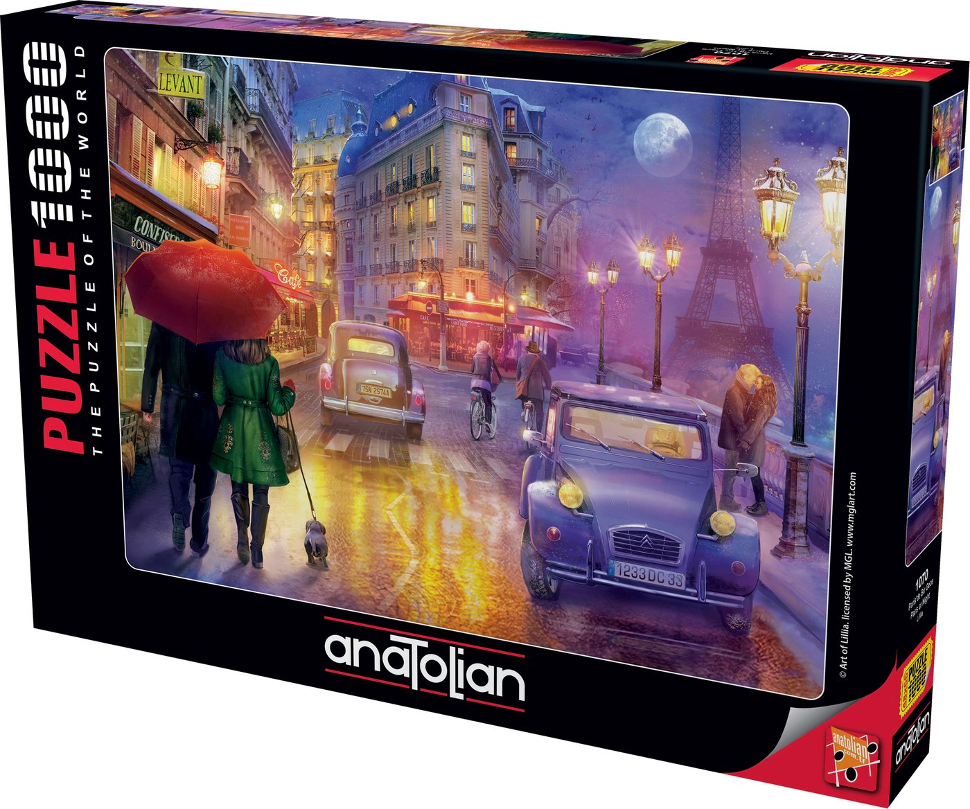 Paris at Night – 1000 Piece Jigsaw Puzzle (Anatolian)