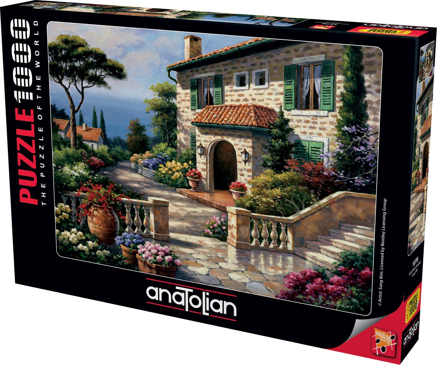 Anatolian - Villa Delle Fontana - 1000 Piece Jigsaw Puzzle