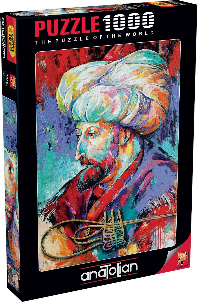 Fatih Sultan Mehmet by Anatolian – 1000 Piece Jigsaw Puzzle (Anatolian) - Completed Puzzle