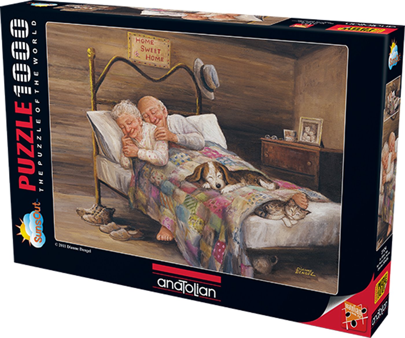 No Place Like Home – 1000 Piece Jigsaw Puzzle (Anatolian)