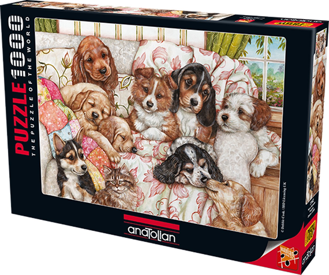 Anatolian - The puppies - 1000 Piece Jigsaw Puzzle