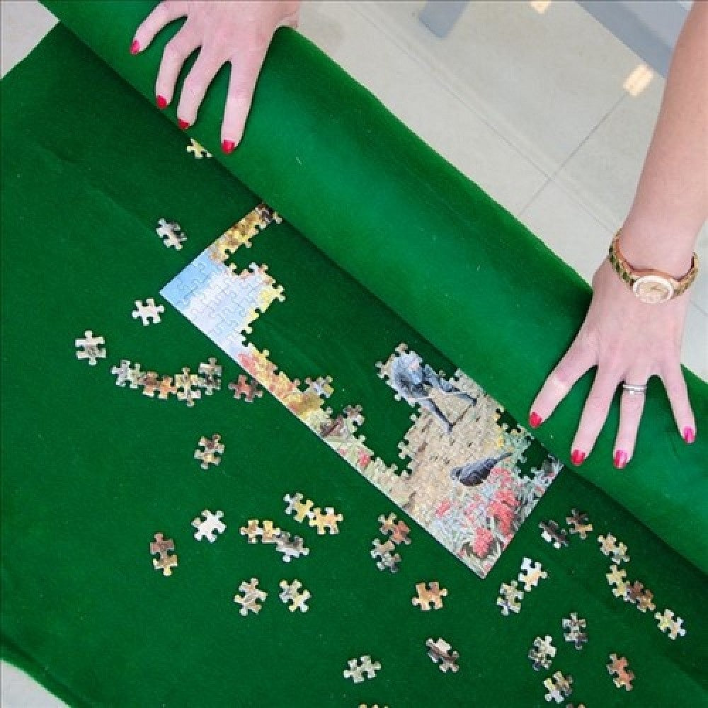 Piatnik - Roll Up Felt Mat 33" X 50" - For Jigsaw Puzzles Up To 2,000 Pieces