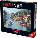 Village on the Water – 500 Piece Jigsaw Puzzle (Anatolian)