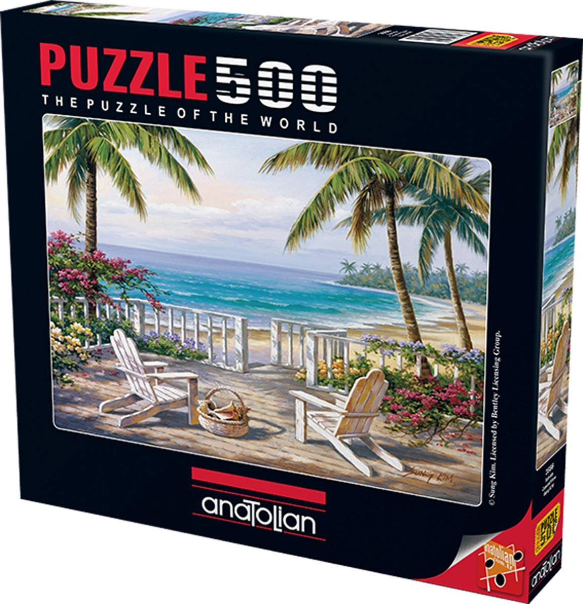 Coastal View – 500 Piece Jigsaw Puzzle (Anatolian)