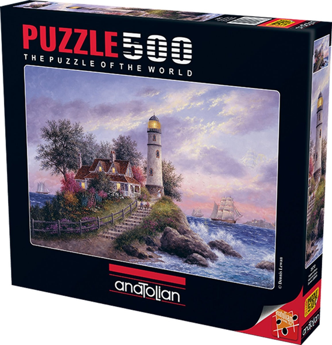 Captain's Cove – 500 Piece Jigsaw Puzzle (Anatolian)