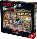 Dayton's Garage – 500 Piece Jigsaw Puzzle (Anatolian)