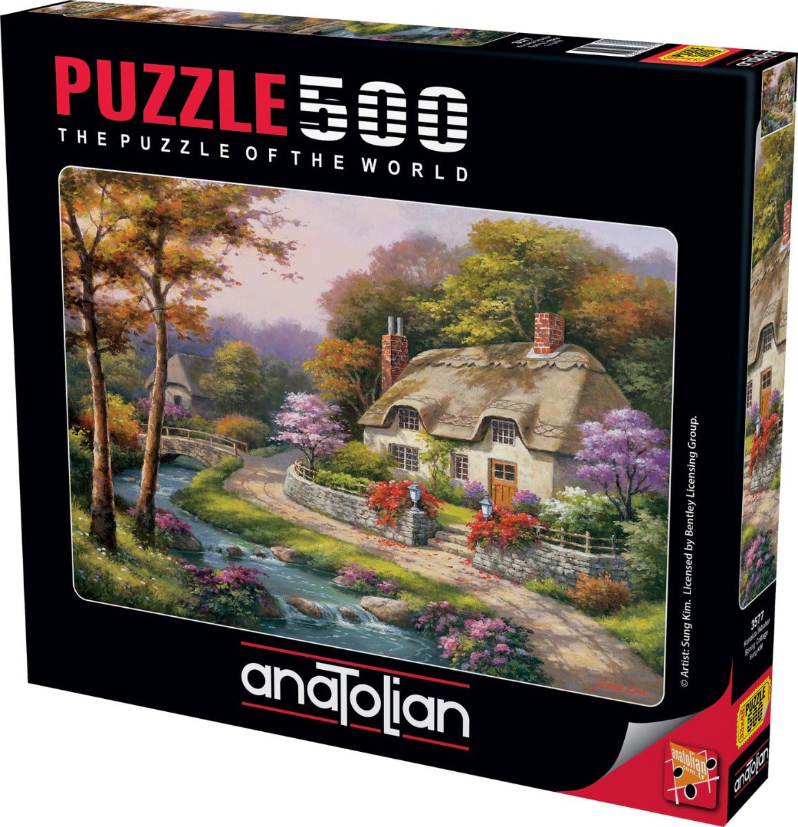 Spring Cottage – 500 Piece Jigsaw Puzzle (Anatolian)