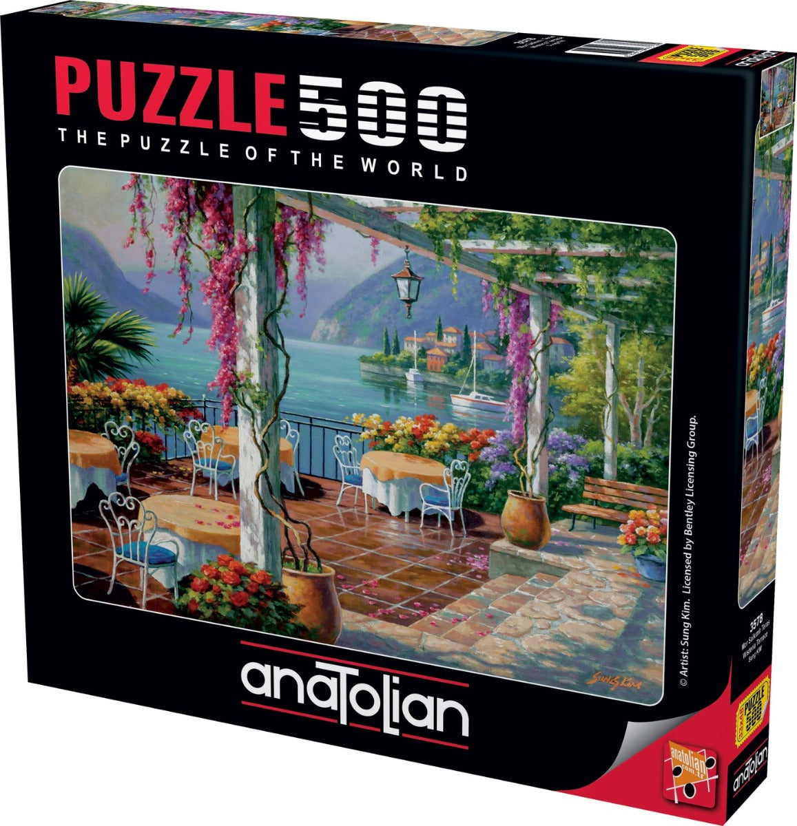 Wisteria Terrace – 500 Piece Jigsaw Puzzle (Anatolian)