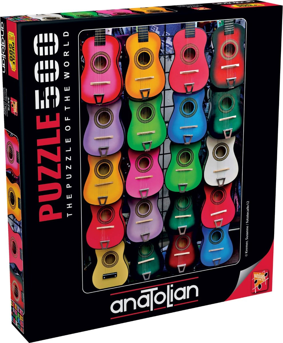 Colored of Music – 500 Piece Jigsaw Puzzle (Anatolian)