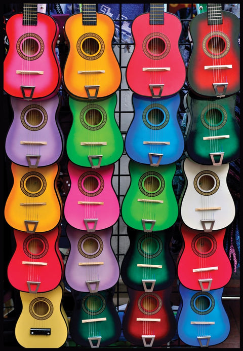 Colored of Music – 500 Piece Jigsaw Puzzle (Anatolian)