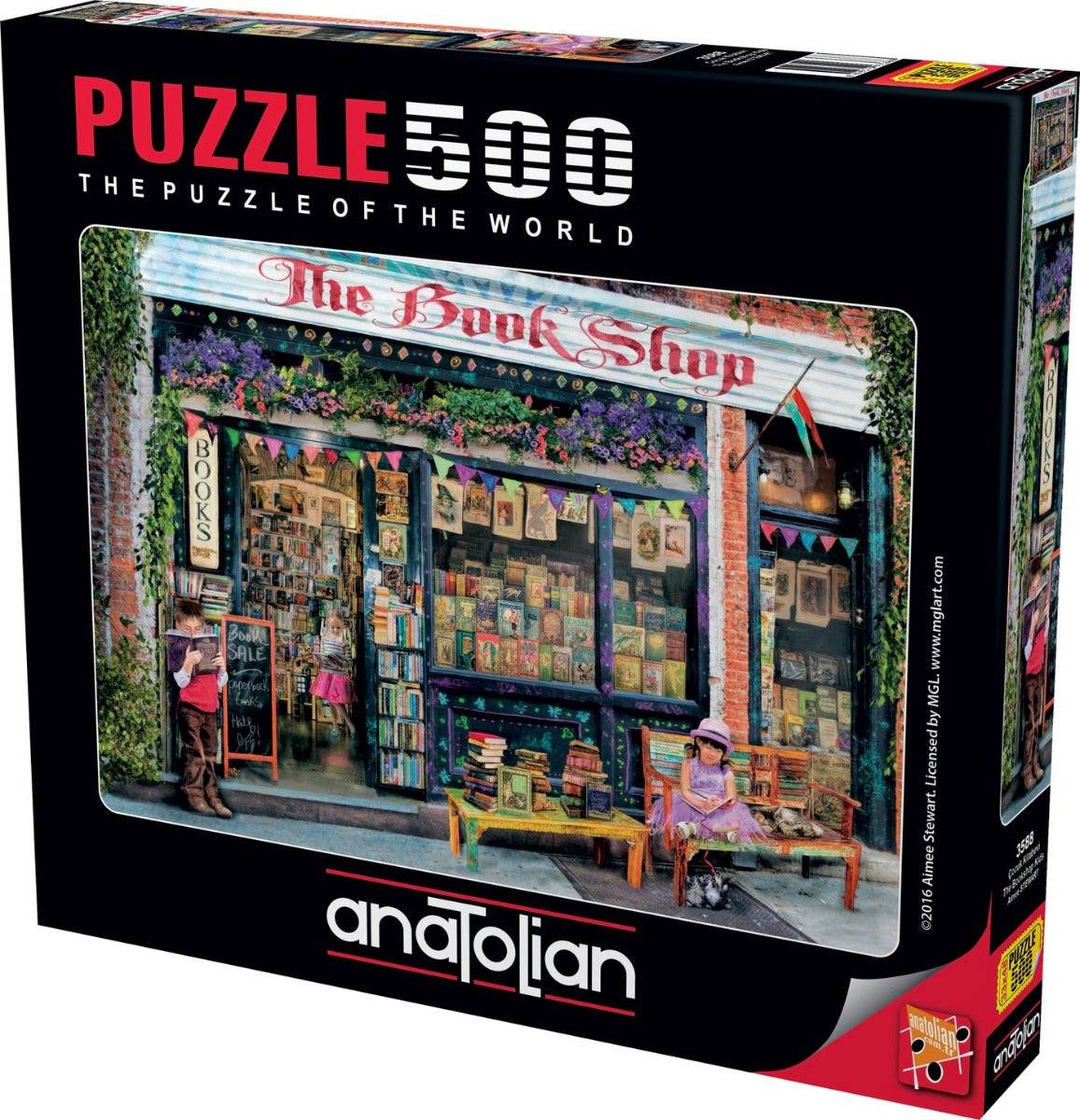 Anatolian - The Bookshop Kids - 500 Piece Jigsaw Puzzle