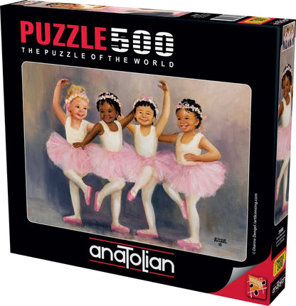Anatolian - Little Ballerinas - 500 Piece Jigsaw Puzzle