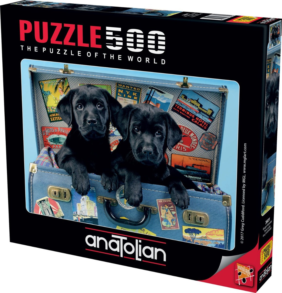 Anatolian - Travel Labs - 500 Piece Jigsaw Puzzle