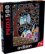 Three Owls – 500 Piece Jigsaw Puzzle (Anatolian)