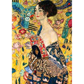 Woman with Fan by Klimt – 1000 Piece Jigsaw Puzzle (Dtoys)