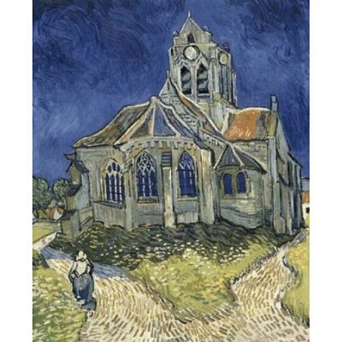 Dtoys - Van Gogh : The Church at Auvers - 1000 Piece Jigsaw Puzzle