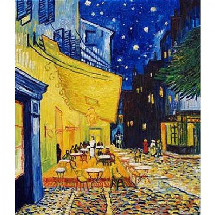 Cafe Terrace at Night by Van Gogh – 1000 Piece Jigsaw Puzzle (Dtoys)