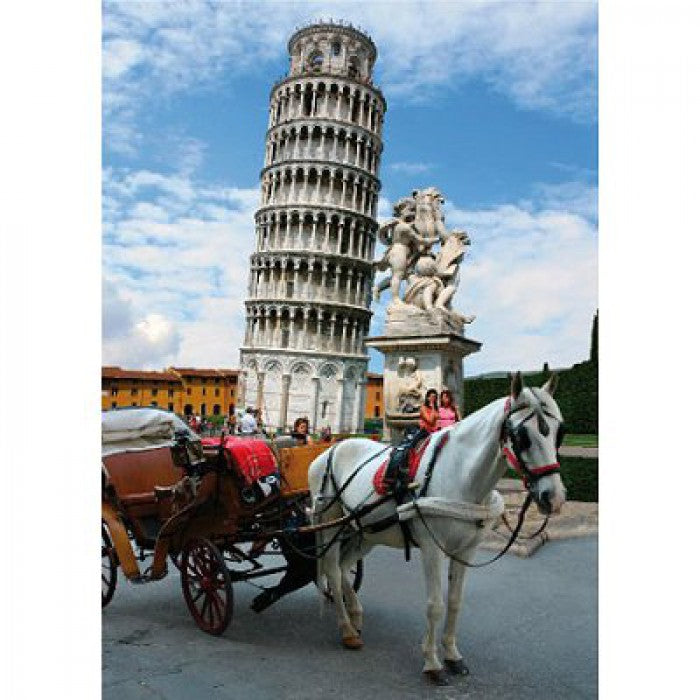 Famous Places: Pisa Tower, Italy – 1000 Piece Jigsaw Puzzle (Dtoys)