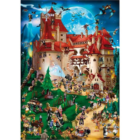 Dtoys - Cartoon Collection : Vampire Party - 1000 Piece Jigsaw Puzzle