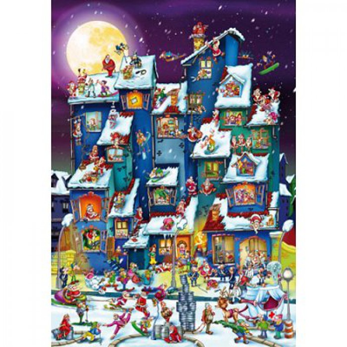 Christmas Mess – 1000 Piece Jigsaw Puzzle (Dtoys)