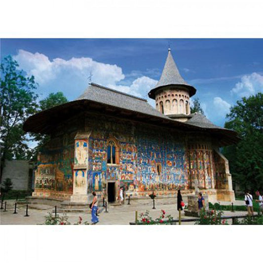 Dtoys - Jigsaw Puzzle - 1000 Pieces - Romania : Voronet Monastery - 1000 Piece Jigsaw Puzzle