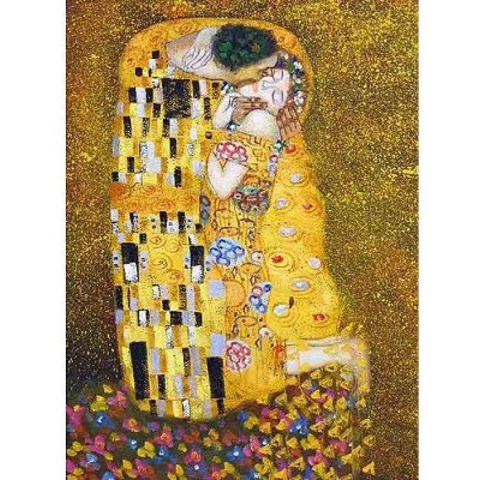 The Kiss by Klimt – 1000 Piece Jigsaw Puzzle (Dtoys)