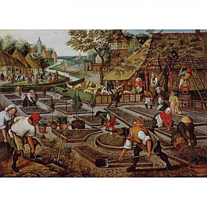 Dtoys - Brueghel : Spring - 1000 Piece Jigsaw Puzzle