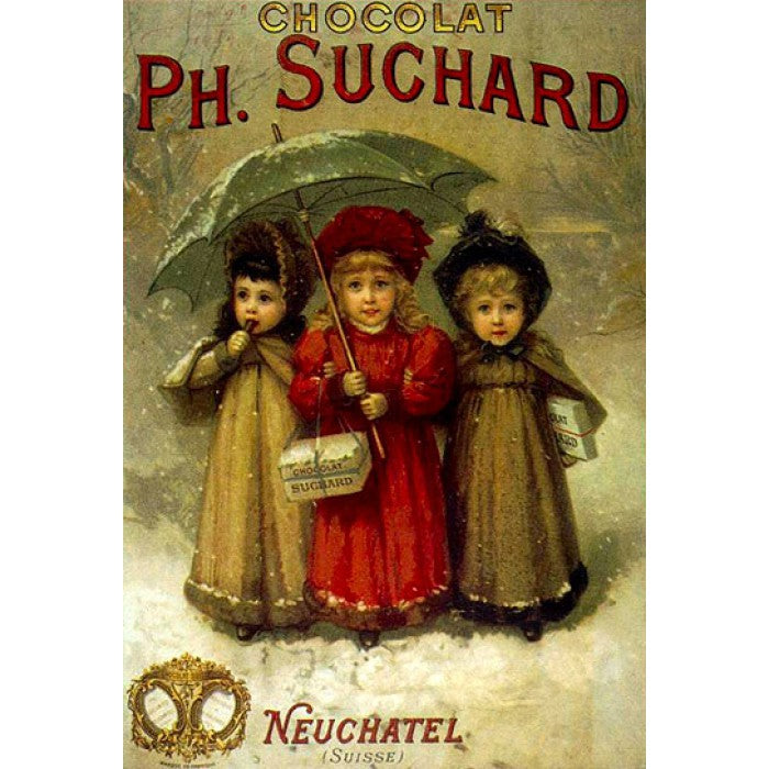 Dtoys - Vintage Posters : Ph. Suchard Chocolates - 1000 Piece Jigsaw Puzzle