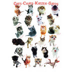 Eurographics 8300-1511 Cat Breeds 300 Piece Jigsaw Puzzle