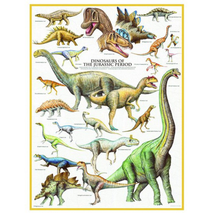 Dinosaurs – 1000 Piece Jigsaw Puzzle (Eurographics)