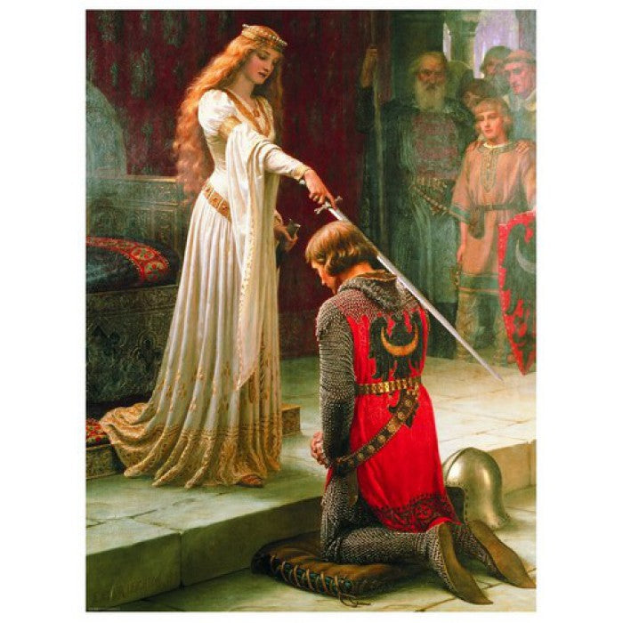 The Accolade by Edmung Blair Leighton – 1000 Piece Jigsaw Puzzle (Eurographics)