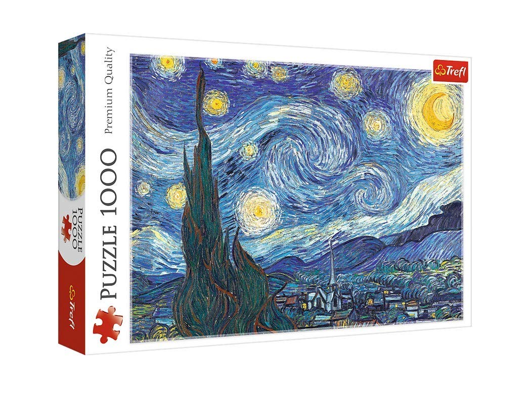 The Starry Night by Vincent Van Gogh – 1000 Piece Jigsaw Puzzle (Trefl)