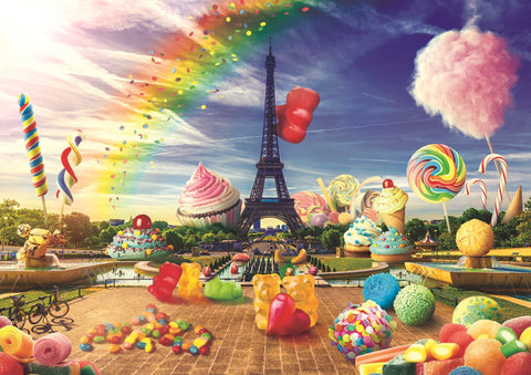 Sweet Paris – 1000 Piece Jigsaw Puzzle (Trefl)
