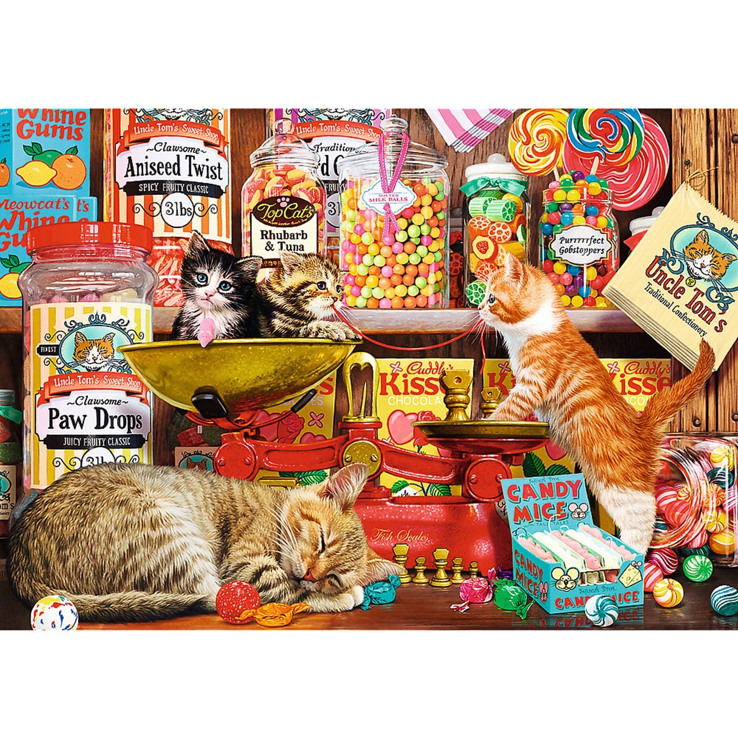 Trefl - Cute Cats - 1000 Piece Jigsaw Puzzle